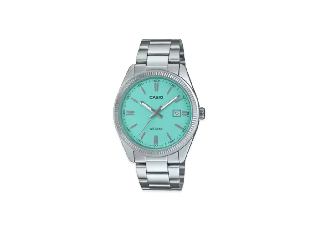 Casio Collection Standard "Turquoise Blue" MTP-1302D-2A2JF