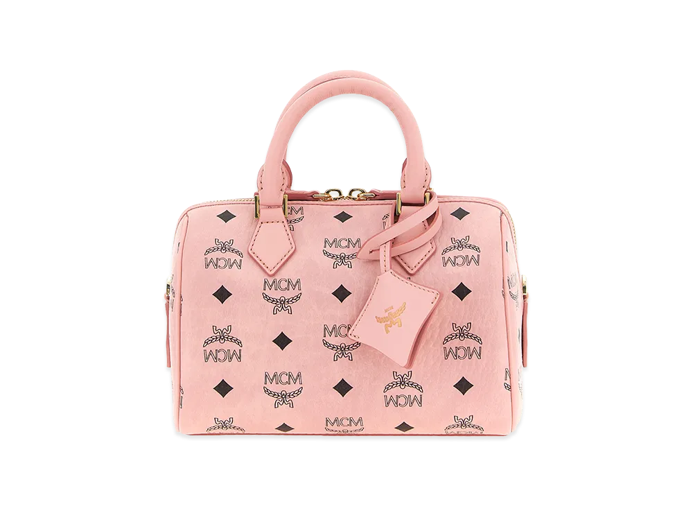 MCM Women's 'Ella Boston' Handbag "Pink"