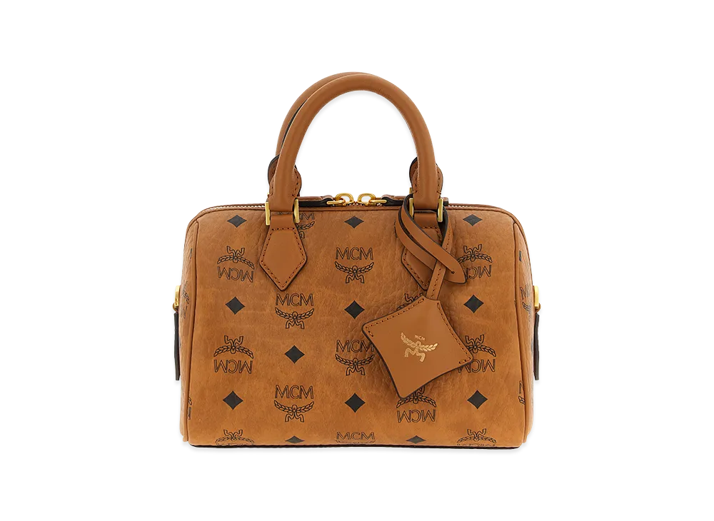MCM Women's 'Ella Boston' Handbag "Brown"