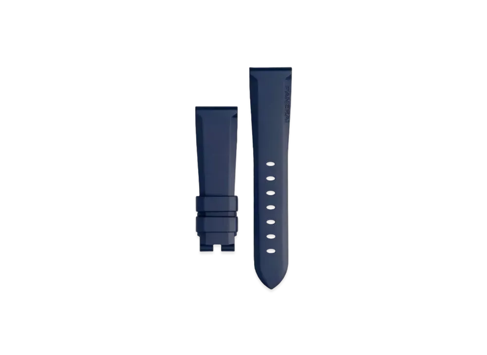 パネライ ストラップ カウッチュー 42MM "ブルーフォンセ" MXE0PLX7