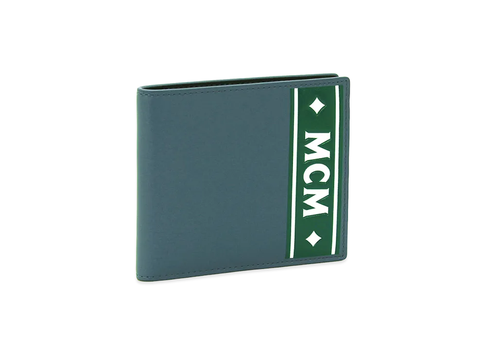 MCM Bi-Fold Wallet "Luft Blue"