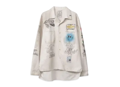 Maison MIHARA YASUHIRO Distressed Shirt "White"