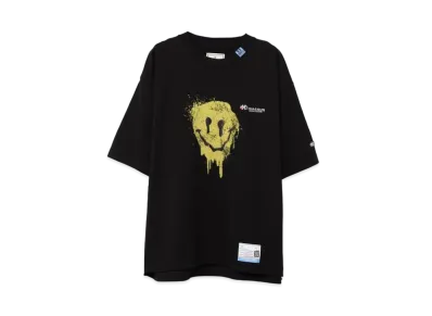 Maison MIHARA YASUHIRO Smily Face Printed T-shirt "Black"