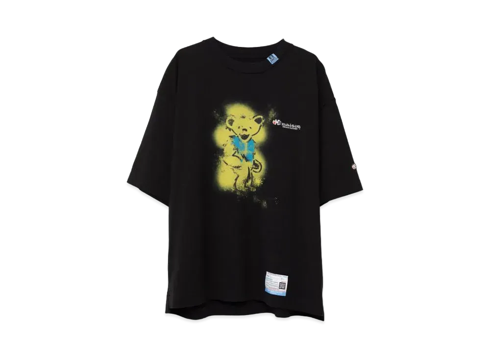 Maison MIHARA YASUHIRO Bear Printed T-shirt "Black"