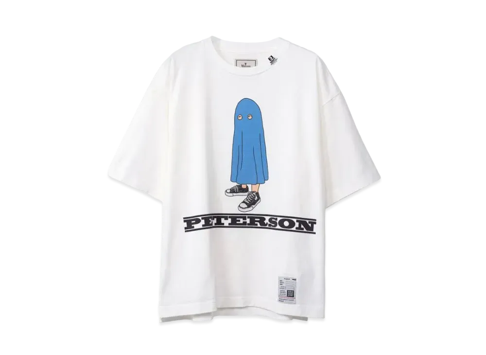 Maison MIHARA YASUHIRO PETERSON Printed Tee "White"