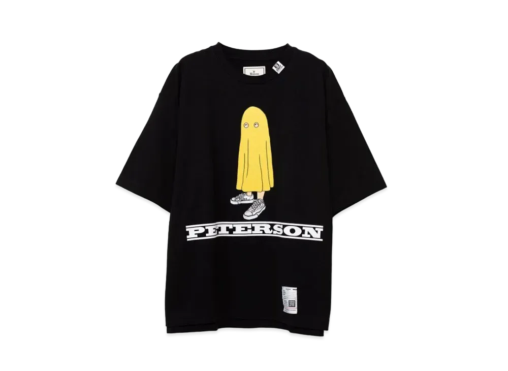 Maison MIHARA YASUHIRO PETERSON Printed Tee "Black"