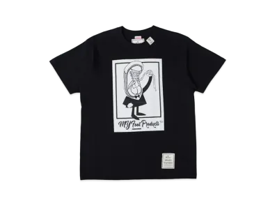 Maison MIHARA YASUHIRO MY Foot Products Printed Tshirts "Black"