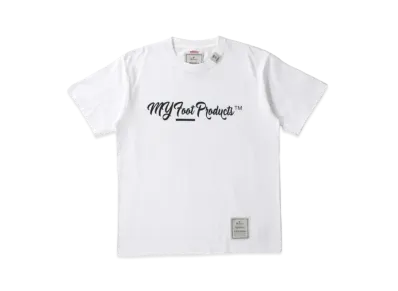 Maison MIHARA YASUHIRO MY Foot Products Front Logo Tshirts "White"