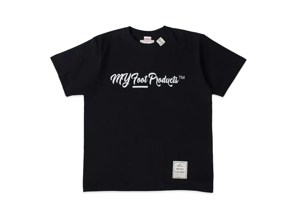 Maison MIHARA YASUHIRO MY Foot Products Front Logo Tshirts "Black"