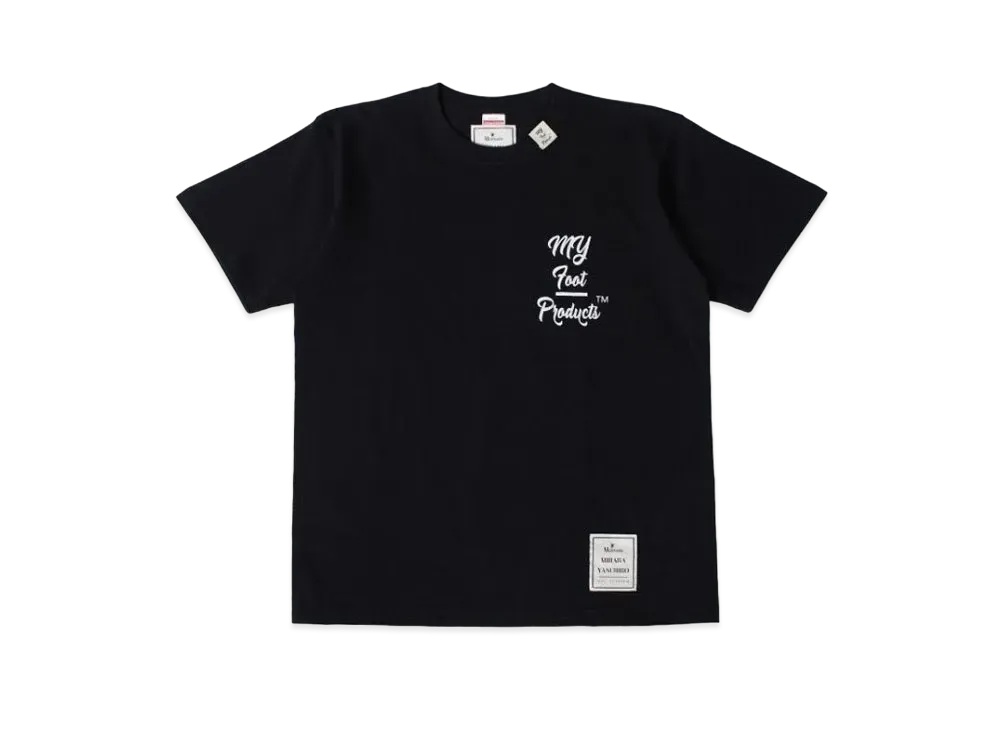 Maison MIHARA YASUHIRO MY Foot Products Logo Tshirts "Black"