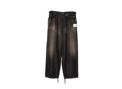 Maison MIHARA YASUHIRO Tencel Denim Wide Pants "Black"
