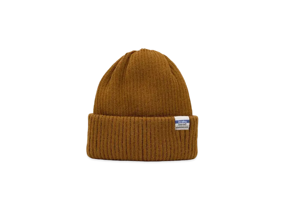 Maison MIHARA YASUHIRO Knit Cap "Light Brown"