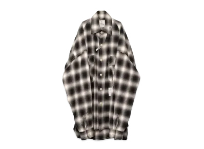 Maison MIHARA YASUHIRO Super Big Check Long-Sleeve Shirt "White"