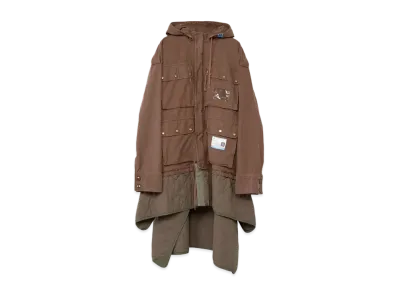 Maison MIHARA YASUHIRO Back Quilt Field Jacket "Brown"