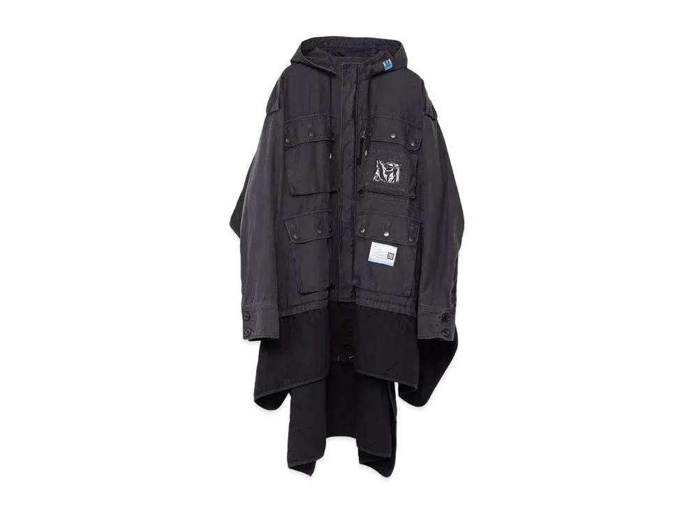 Maison MIHARA YASUHIRO Back Quilt Field Jacket "Black"