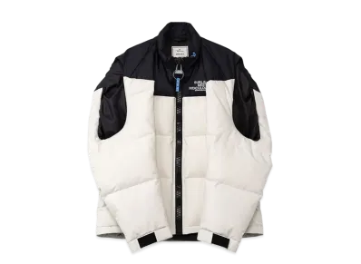 Maison MIHARA YASUHIRO Hollowed-Out Down Vest "White"