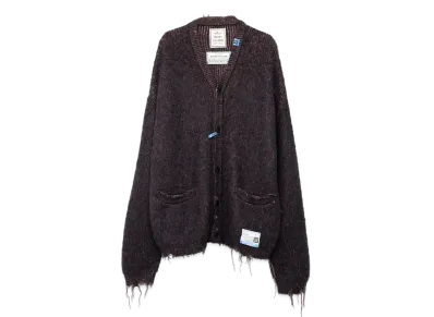 Maison MIHARA YASUHIRO Mohair Knit Cardigan "Black"