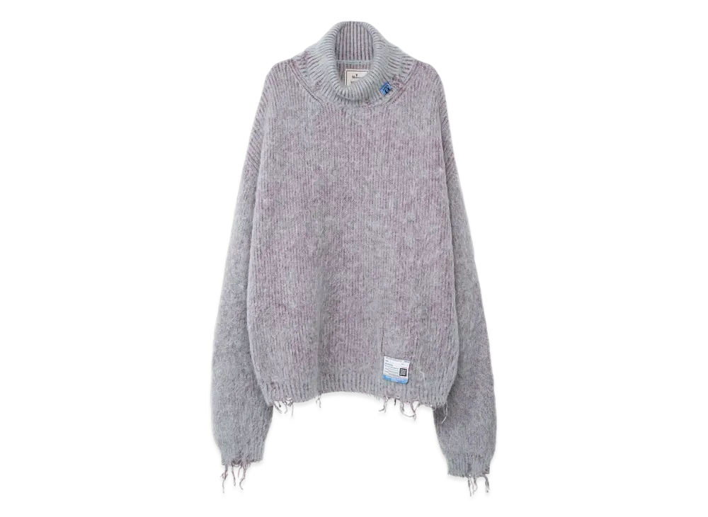 Maison MIHARA YASUHIRO Mohair Pullover Knit "Blue"