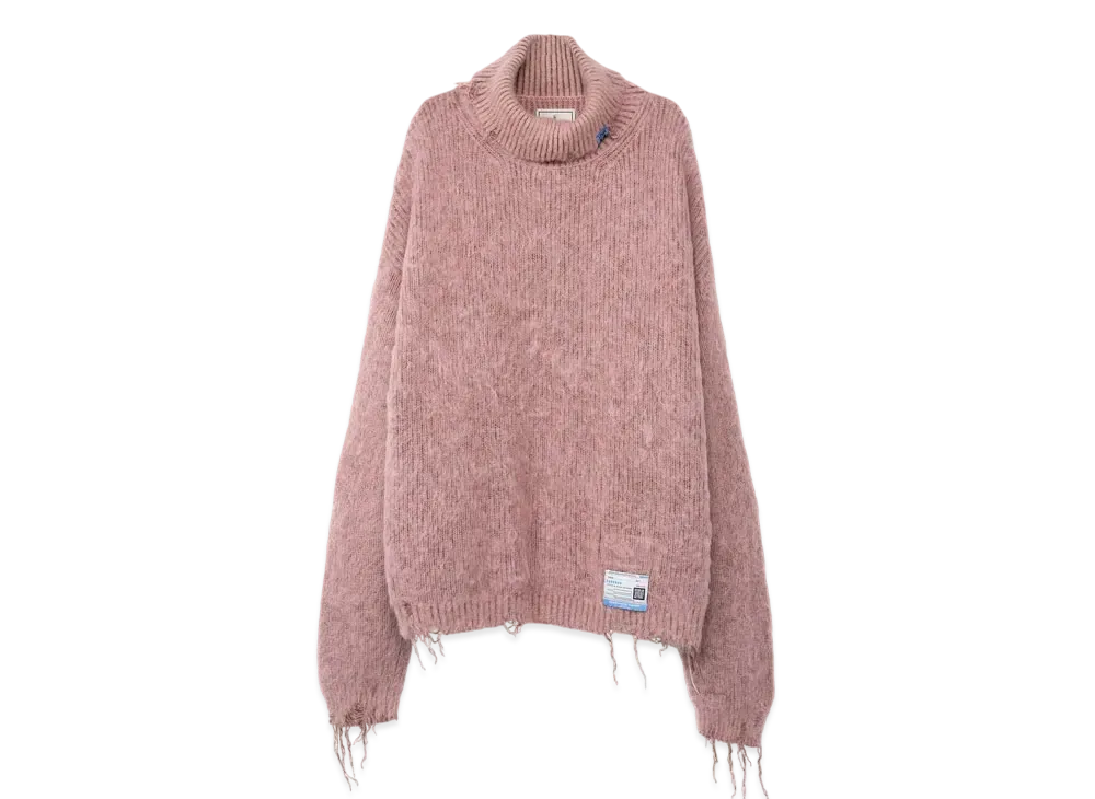 Maison MIHARA YASUHIRO Mohair Pullover Knit "Pink"