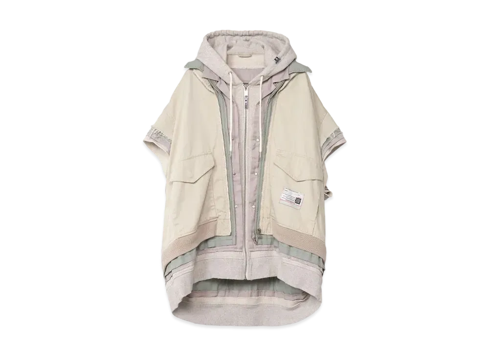 Maison MIHARA YASUHIRO Triple Layered Vest "Black"