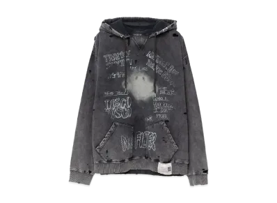 Maison MIHARA YASUHIRO Bleached Hoodie "Black"