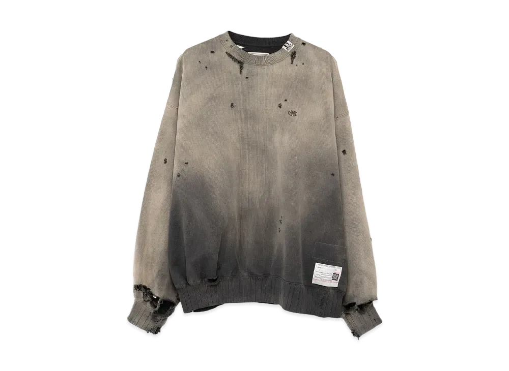 Maison MIHARA YASUHIRO Sun-Faded Like Sweatshirt "Black"