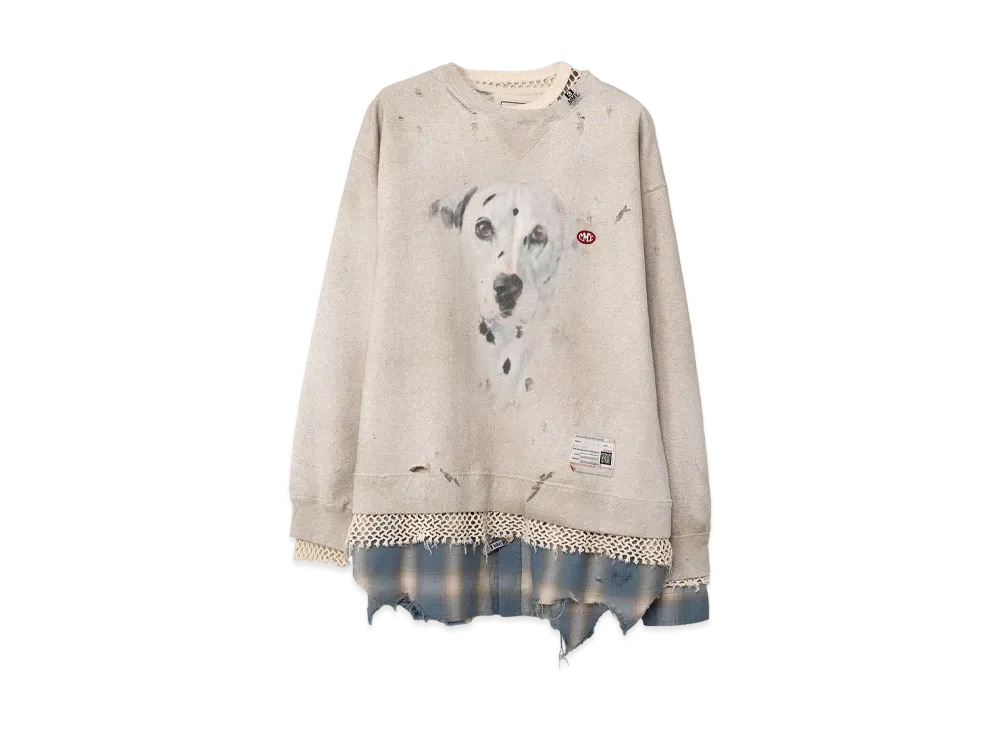 Maison MIHARA YASUHIRO Triple Layered Sweatshirt "White"