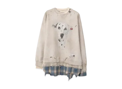 Maison MIHARA YASUHIRO Triple Layered Sweatshirt "White"