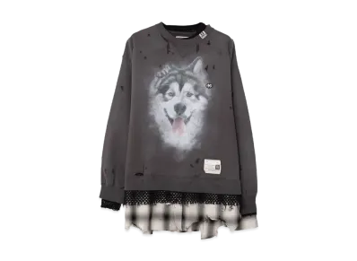 Maison MIHARA YASUHIRO Triple Layered Sweatshirt "Black"