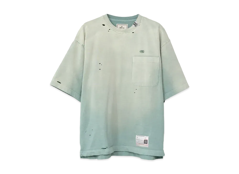 Maison MIHARA YASUHIRO Sun-Faded Like T-shirt "Green"
