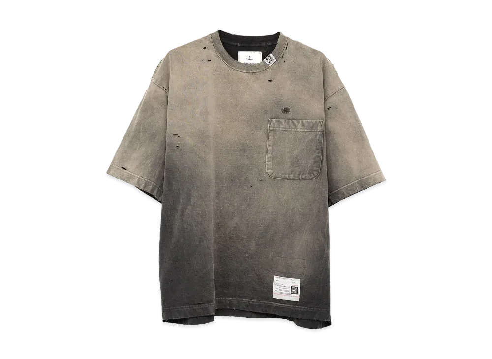 Maison MIHARA YASUHIRO Sun-Faded Like T-shirt "Black"