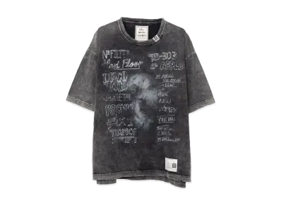 Maison MIHARA YASUHIRO Bleached T-shirt "Black"