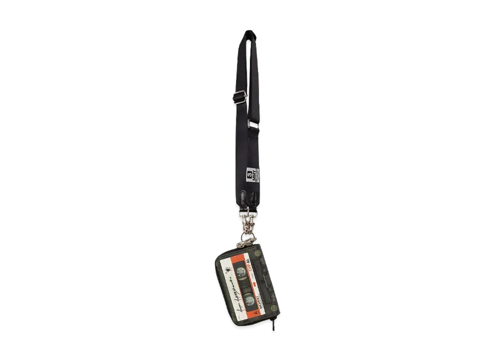 Maison MIHARA YASUHIRO Cassette Tape Wallet with Strap "Orange"