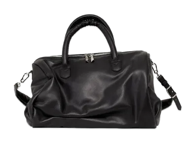 Maison MIHARA YASUHIRO Puffer Boston Bag "Black"