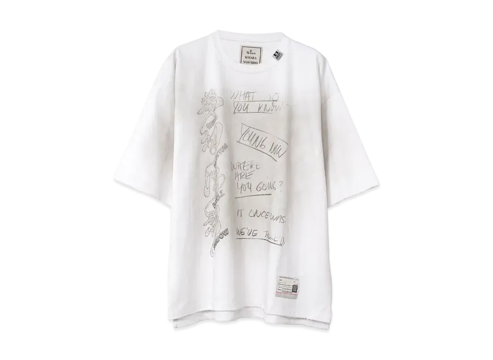 Maison MIHARA YASUHIRO EXCLUSIVE Print T-shirt "White"