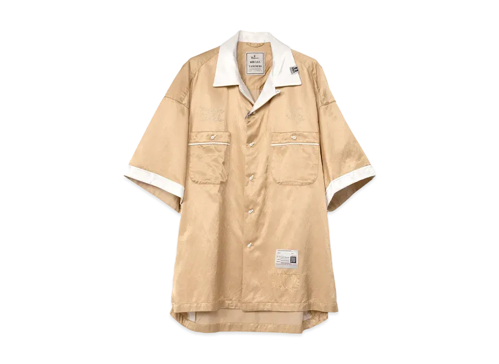 Maison MIHARA YASUHIRO EXCLUSIVE Bowling Shirt "White"