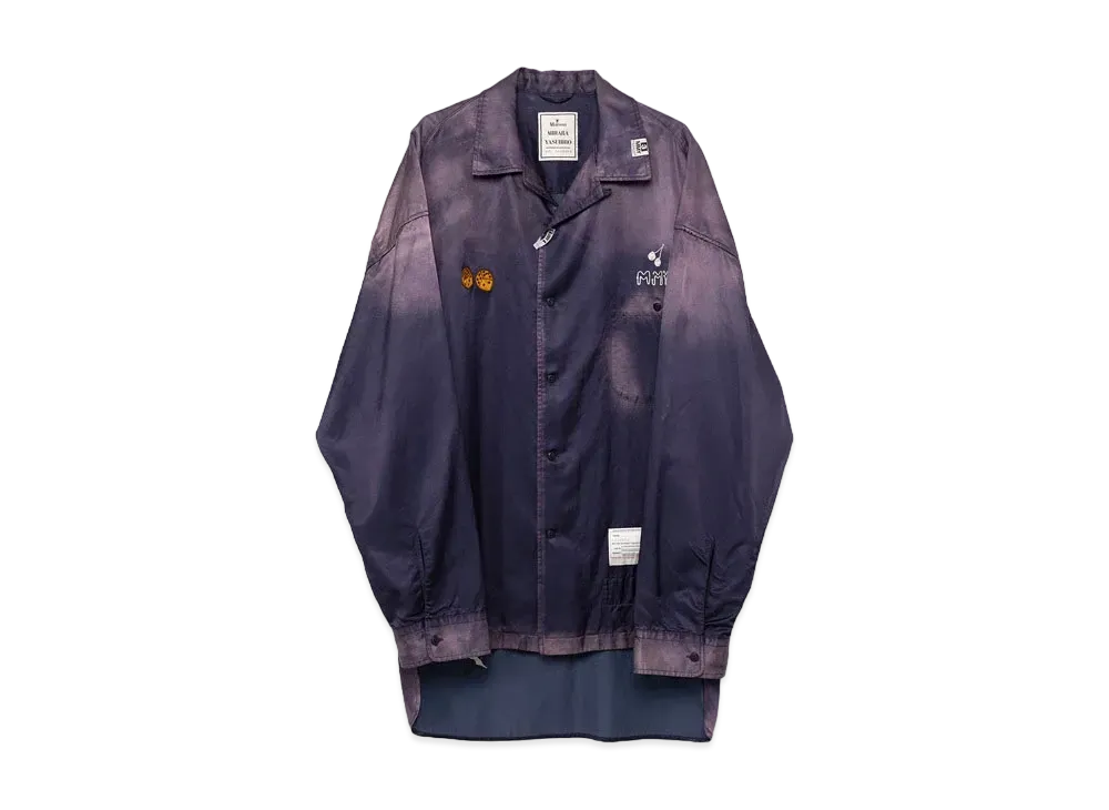 Maison MIHARA YASUHIRO EXCLUSIVE Embroidery Shirt "Navy"