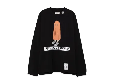 Maison MIHARA YASUHIRO Charles Printed Long Sleeve T-Shirt "Black"
