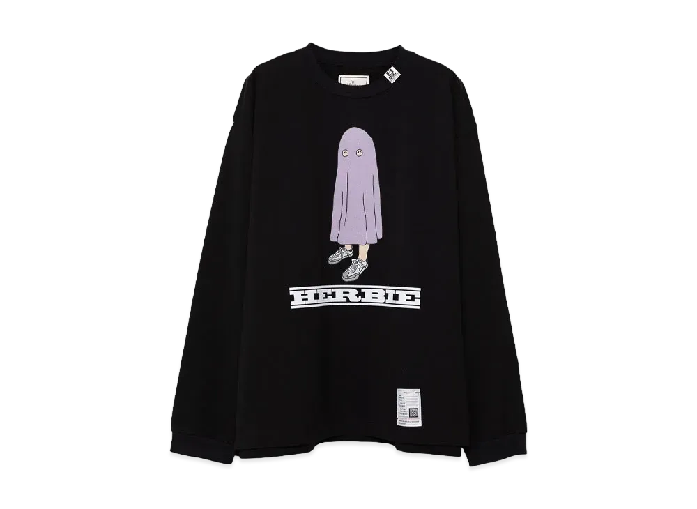 Maison MIHARA YASUHIRO Herbie Printed Long Sleeve T-Shirt "Black"