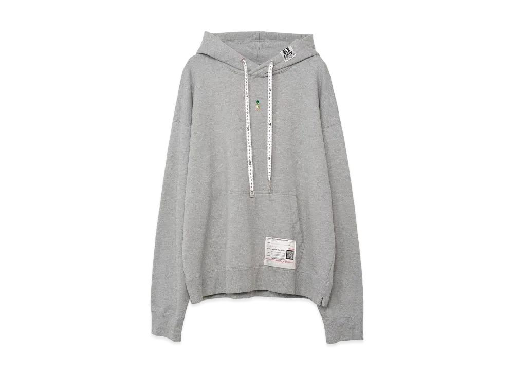 Maison MIHARA YASUHIRO Duck embroidery Hoodie "Gray"