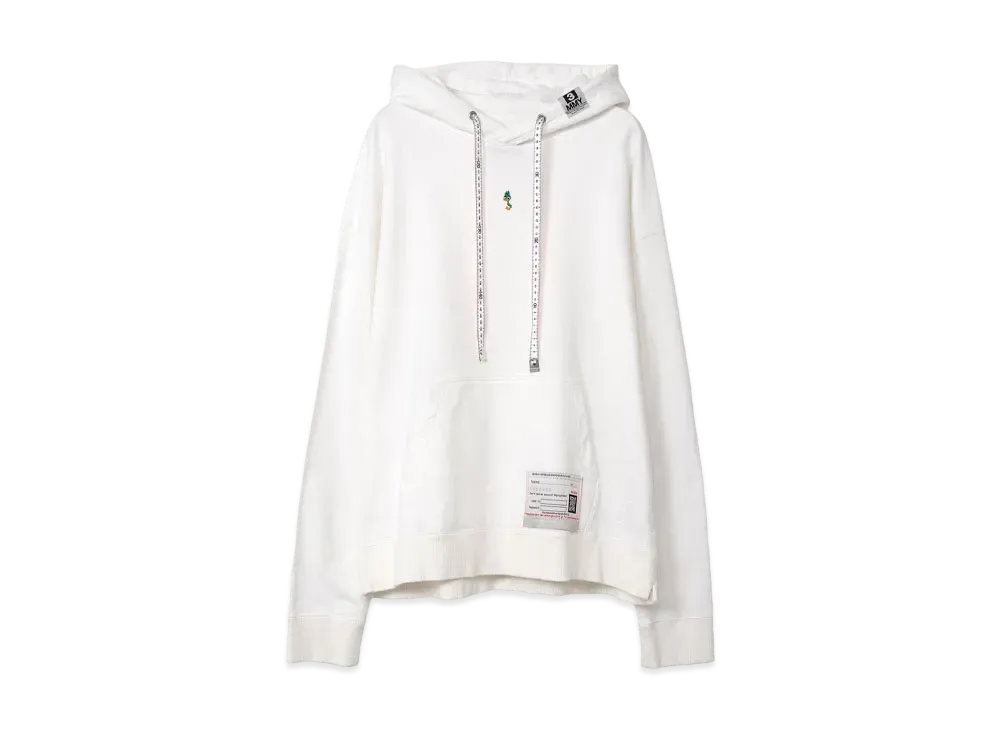 Maison MIHARA YASUHIRO Duck embroidery Hoodie "White"