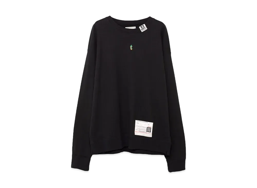 Maison MIHARA YASUHIRO Duck Embroidery Sweatshirt "Black"