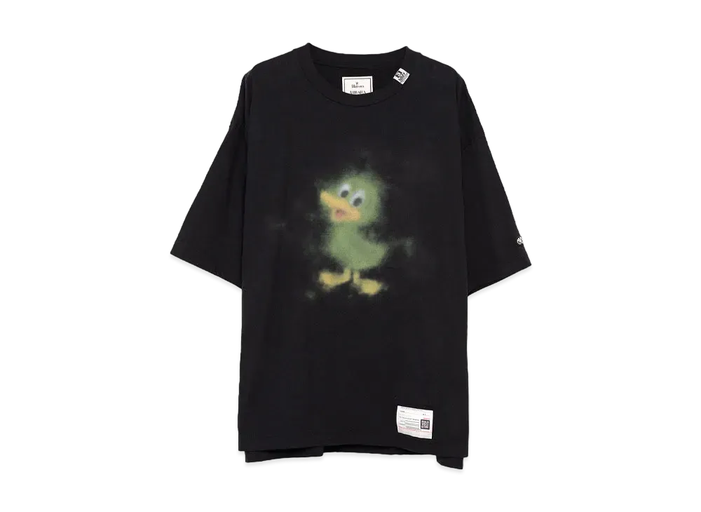Maison MIHARA YASUHIRO Duck Printed T-shirt "Black"