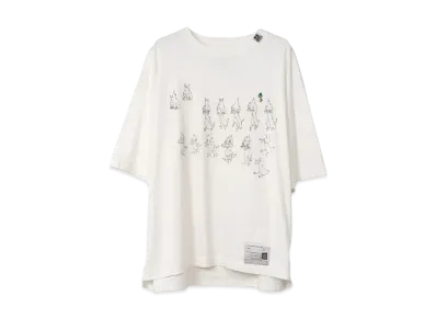 Maison MIHARA YASUHIRO Ducks Printed T-shirt "White"