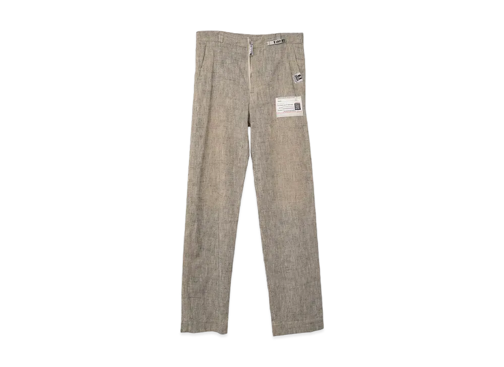 Maison MIHARA YASUHIRO Slub Nep Tweed Wide Pants "Ivory"