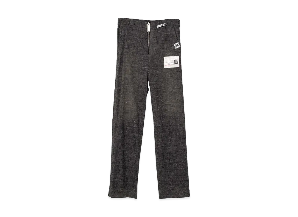 Maison MIHARA YASUHIRO Slub Nep Tweed Wide Pants "Black"