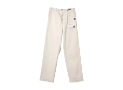 Maison MIHARA YASUHIRO Amateur Sewn Like Wide Chino Pants "Ivory"