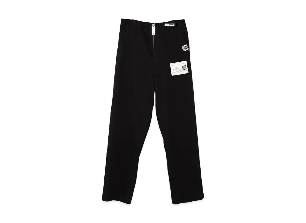 Maison MIHARA YASUHIRO Amateur Sewn Like Wide Chino Pants "Black"