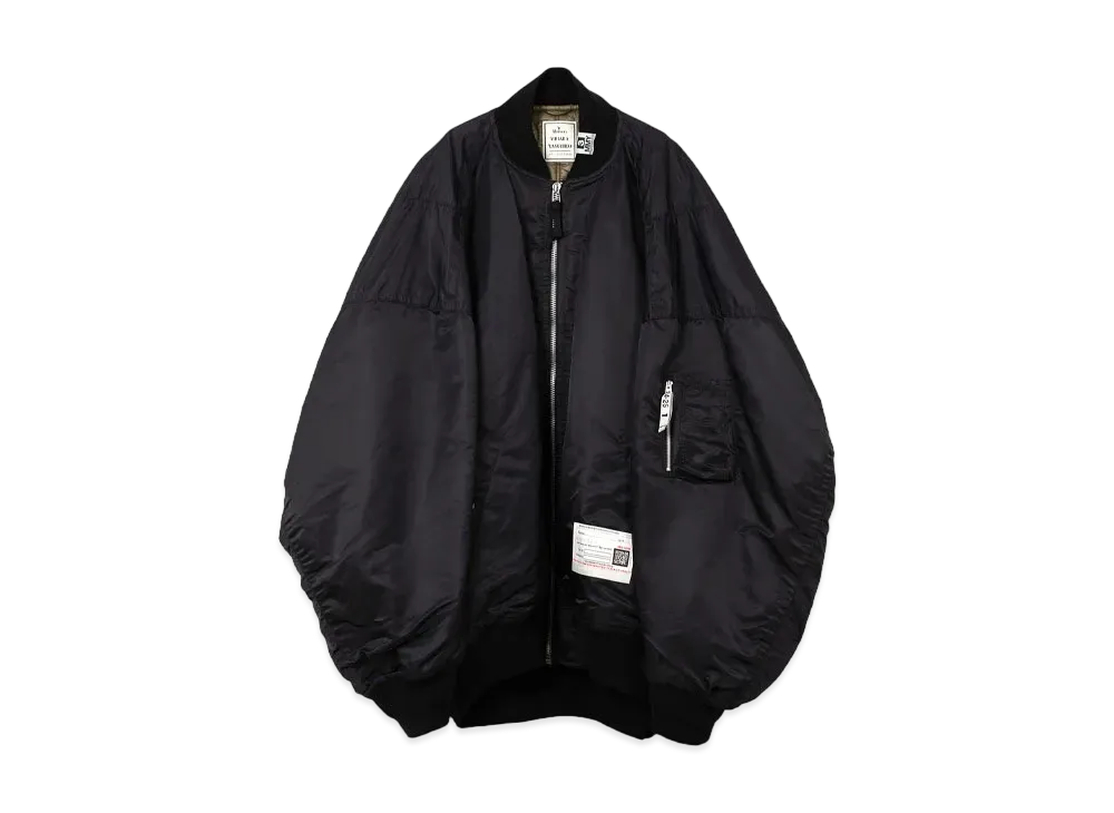 Maison MIHARA YASUHIRO Huge Flight Jacket "Black"