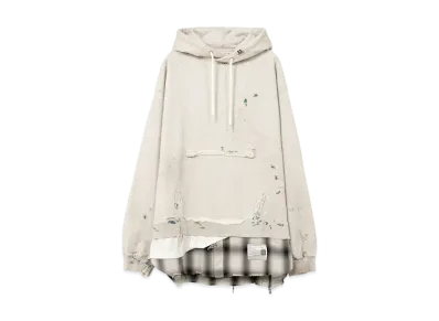 Maison MIHARA YASUHIRO Triple Layered Hoodie "White"